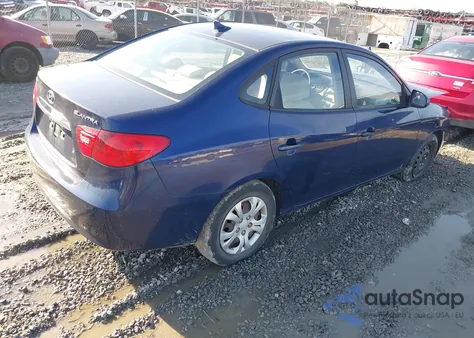 2010 Hyundai Elantra Gls from USA, damaged, VIN KMHDU4AD6AU199480